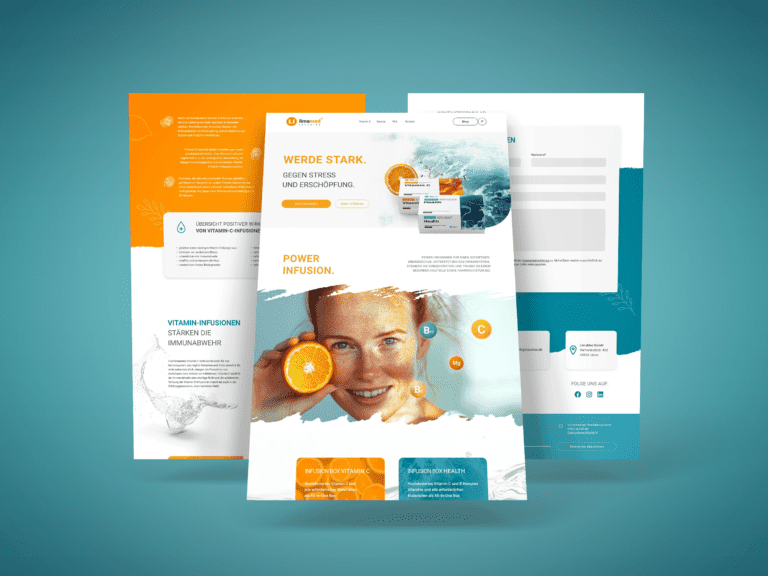 Erfrischendes Corporate Design und Webdesign
